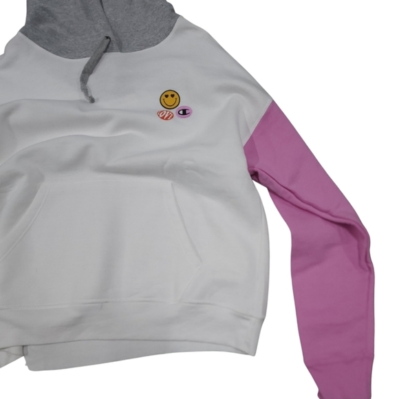 Champion Size Medium Get Happy Power Hoodie NWT - Picture 6 of 14